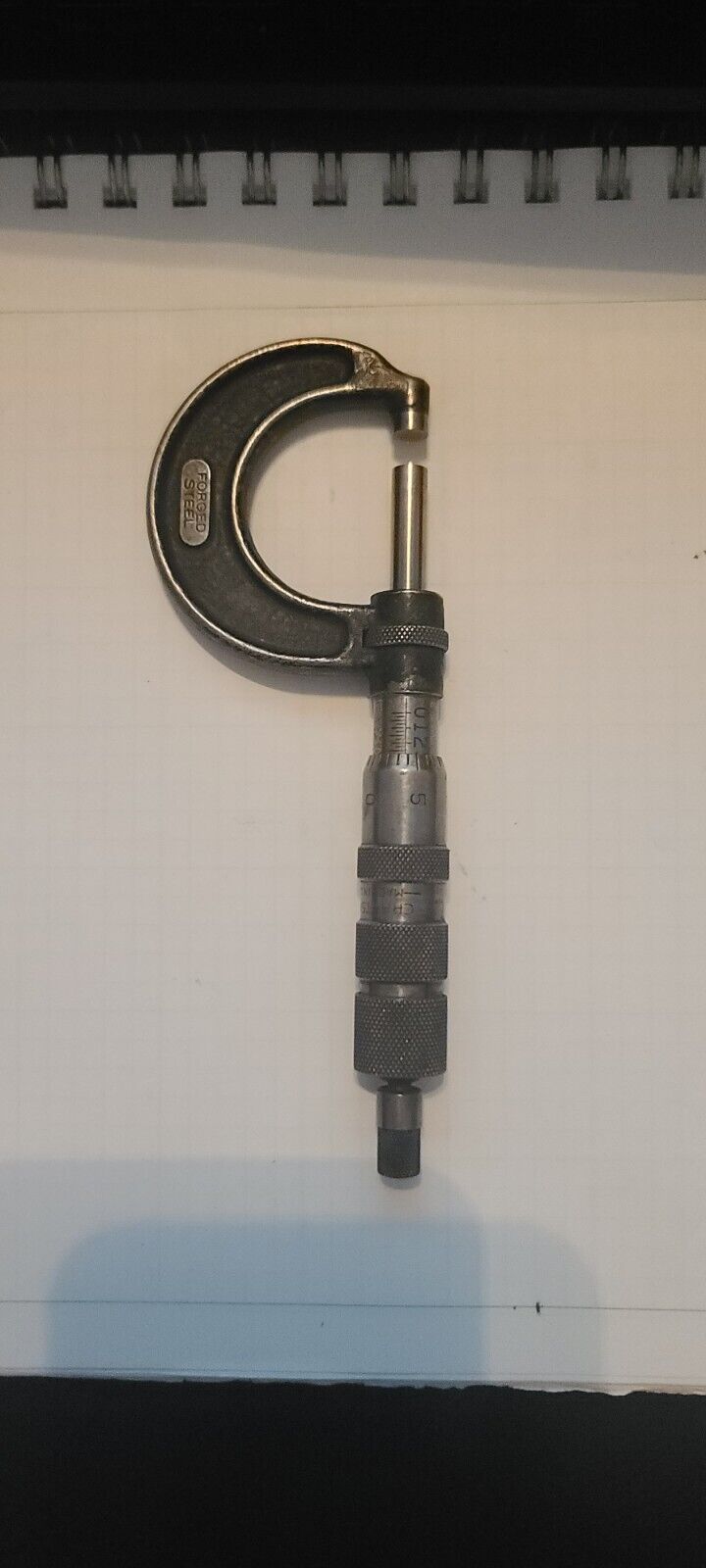 Vintage Craftsman Micrometer