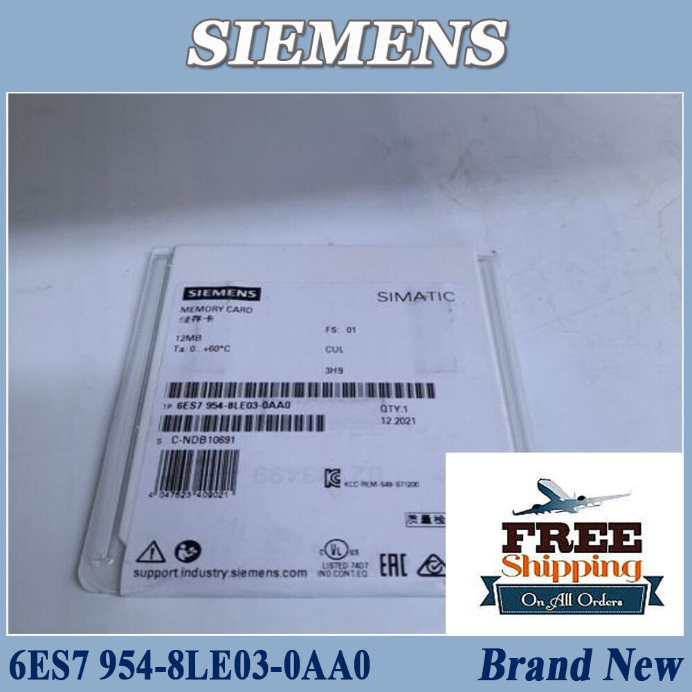 Brand New Siemens 6ES7954-8LE03-0AA0 Simatic 6ES7 954-8LE03-0AA0 Memory Card
