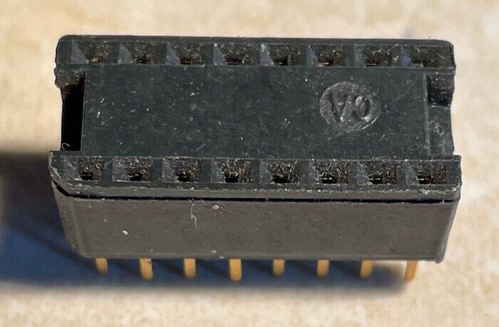 Vintage Apple 1 16 Pin IC Socket - NOS 