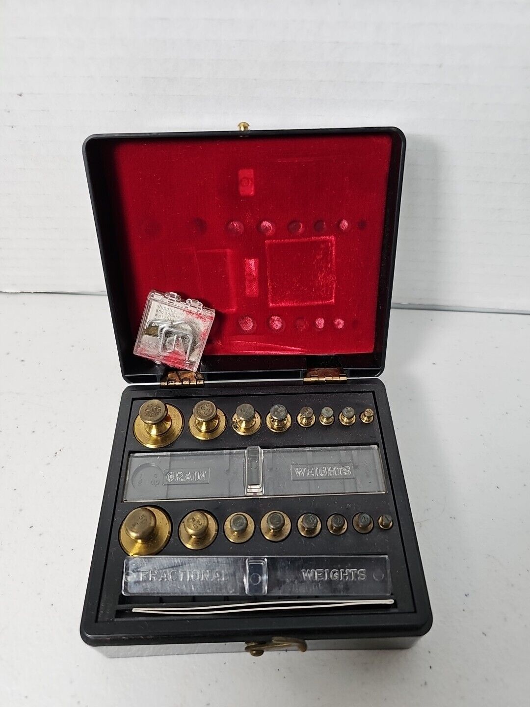 Vintage Ohaus APOTHECARY Pharmacist Weight Set #5601