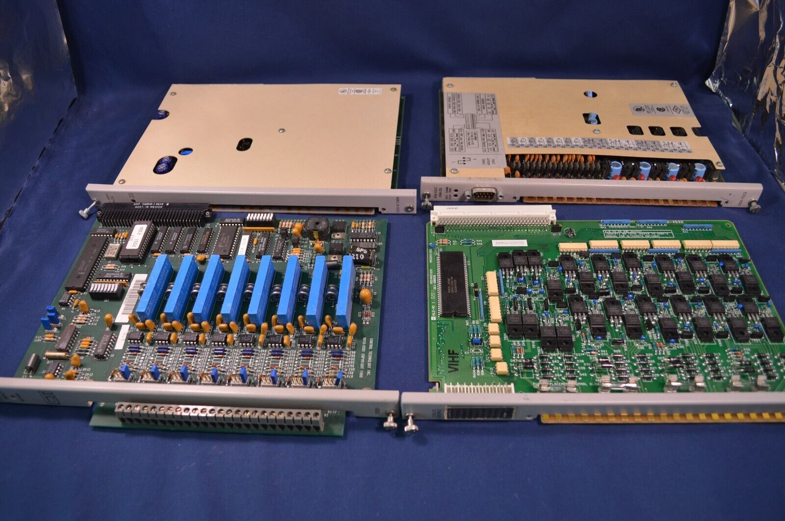 Lot of 4 CPU Processor Computer Modules,Input,Output,505-6108A,4532,7012,2551