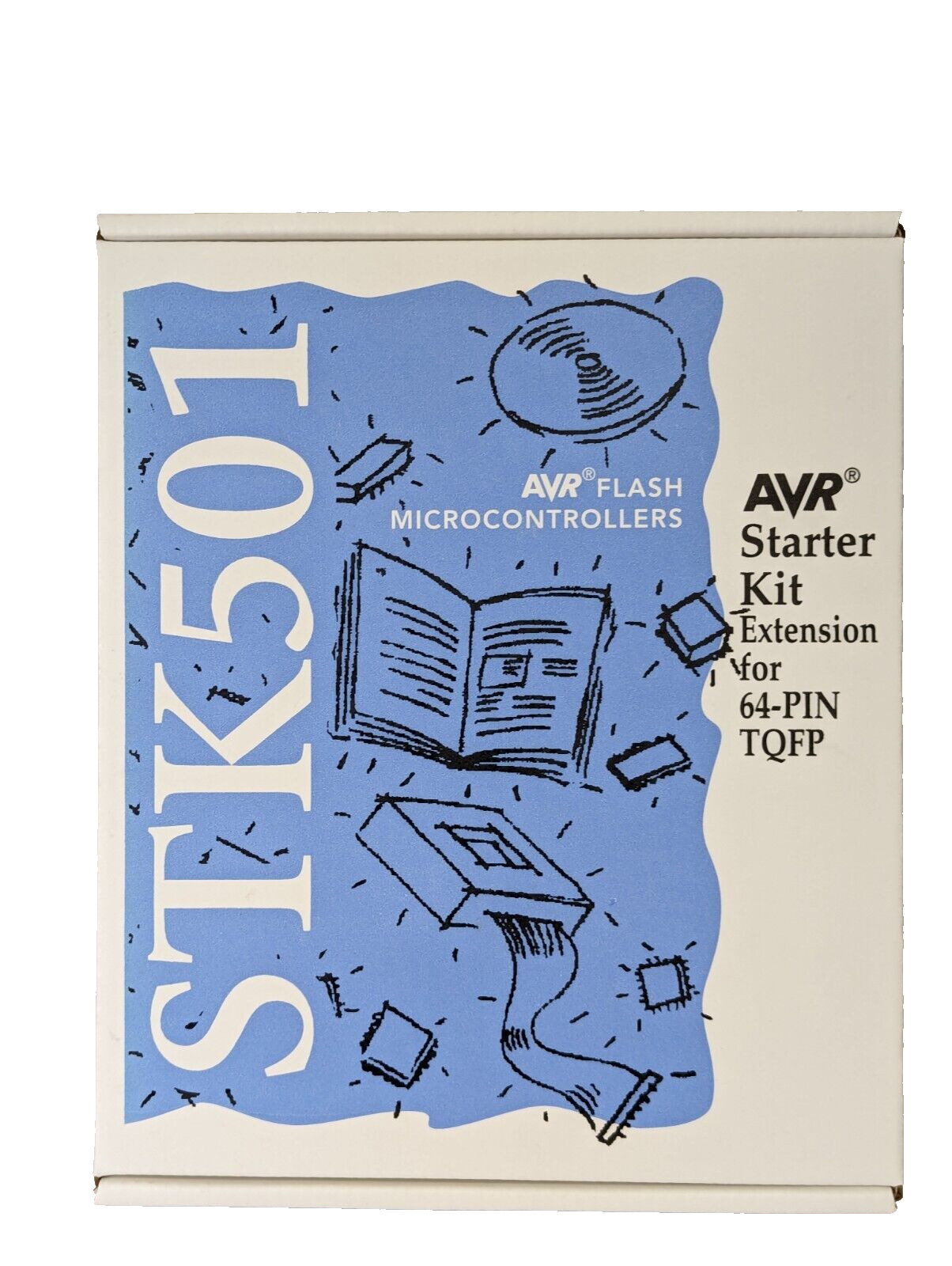 AVR STK501 Starter Kit Extension for 64-PIN TQFP AVR Flash Microcontrollers