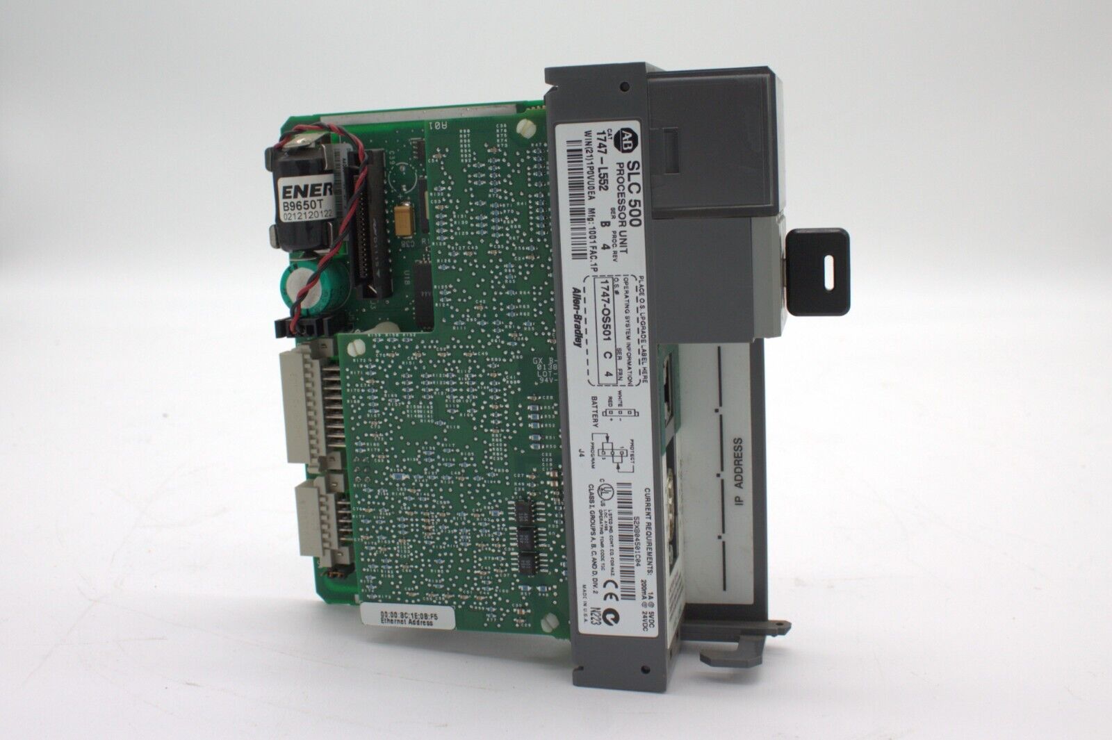 Allen Bradley 1747-L552 Series B SLC 500 SLC 5/05 Processor Controller