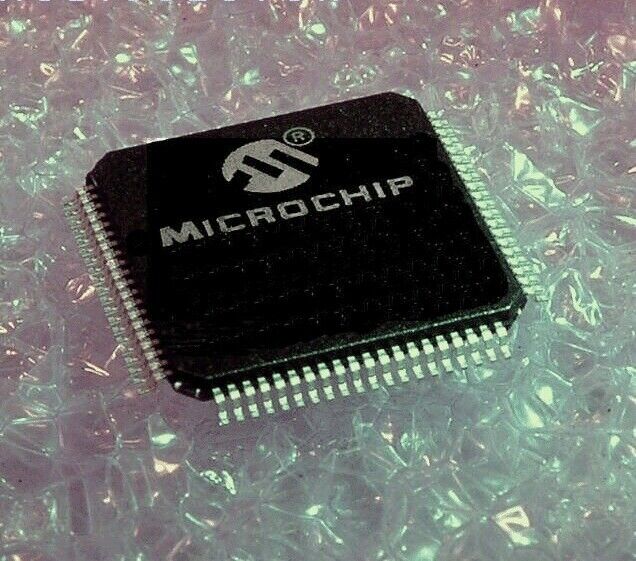 [2 pc] PIC18LF8723 I/PT 80 pin Microchip microcontroller 128K Flash 40MHz