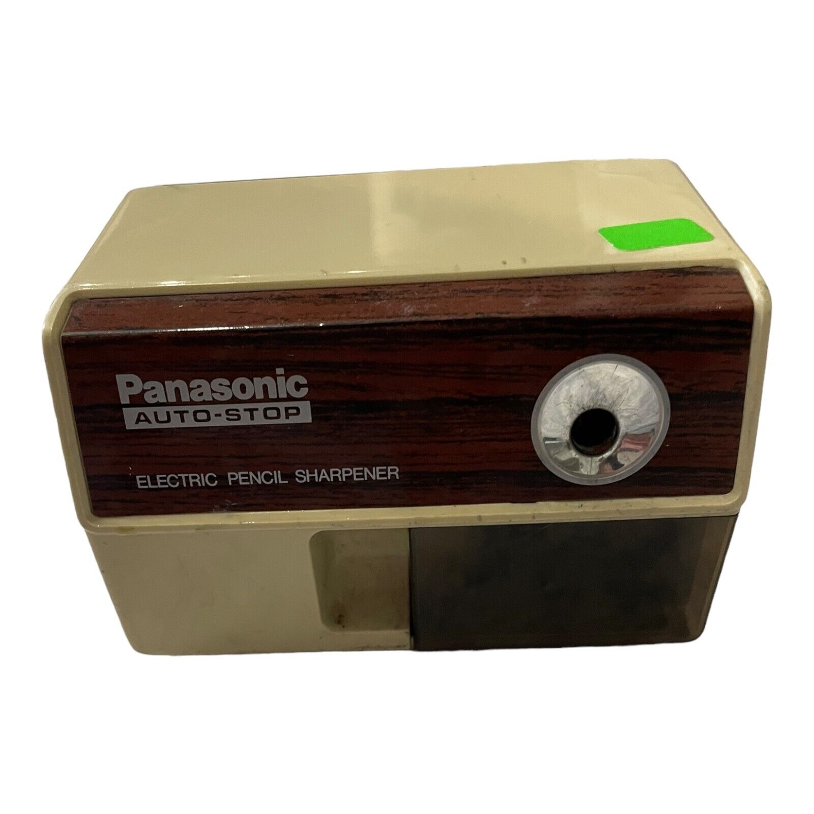 Vintage Panasonic KP-110 Auto Stop Electric Pencil Sharpener Tested Works