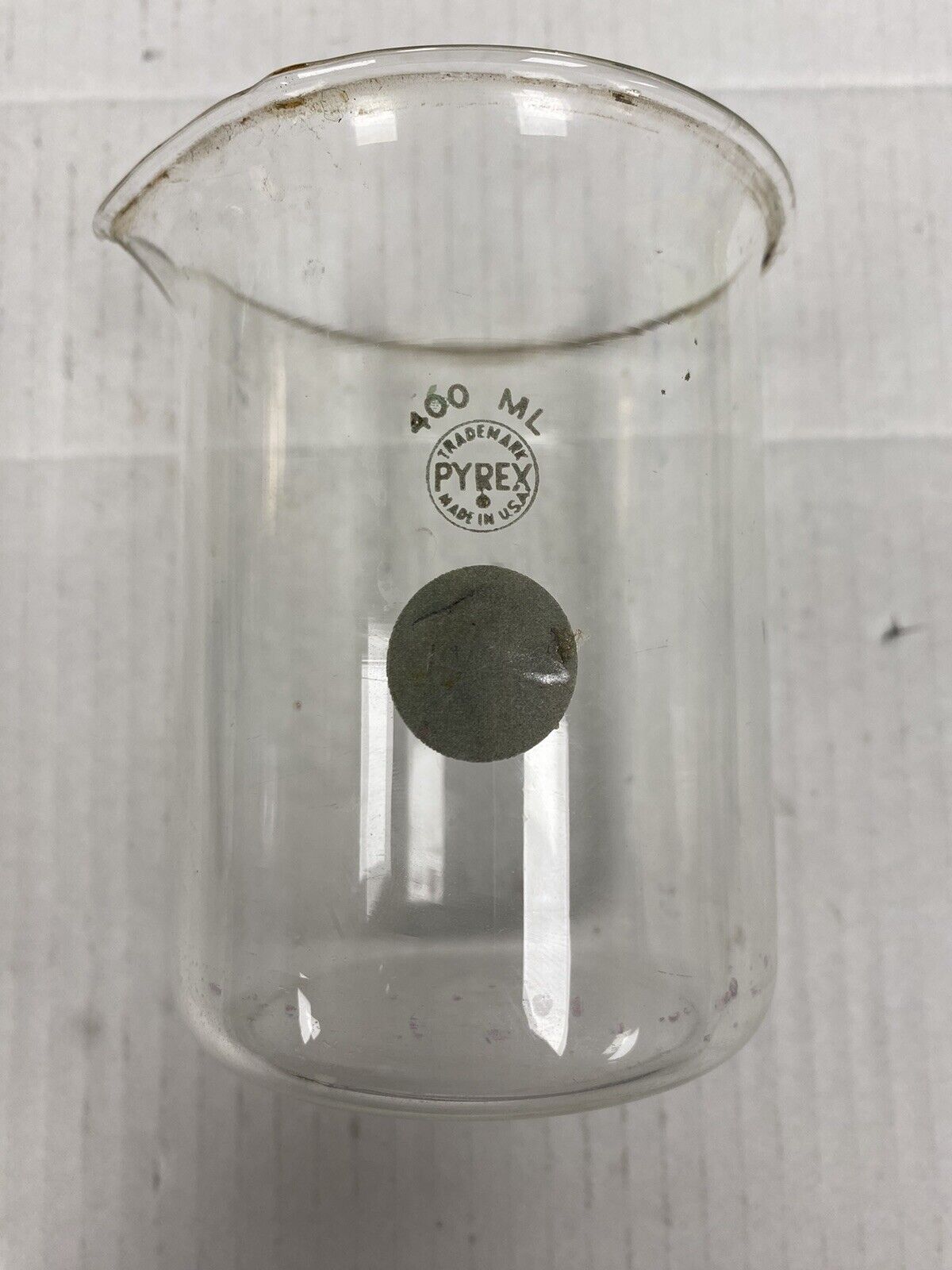 VINTAGE 400 mL Glass Pyrex Corning Beaker Made In USA
