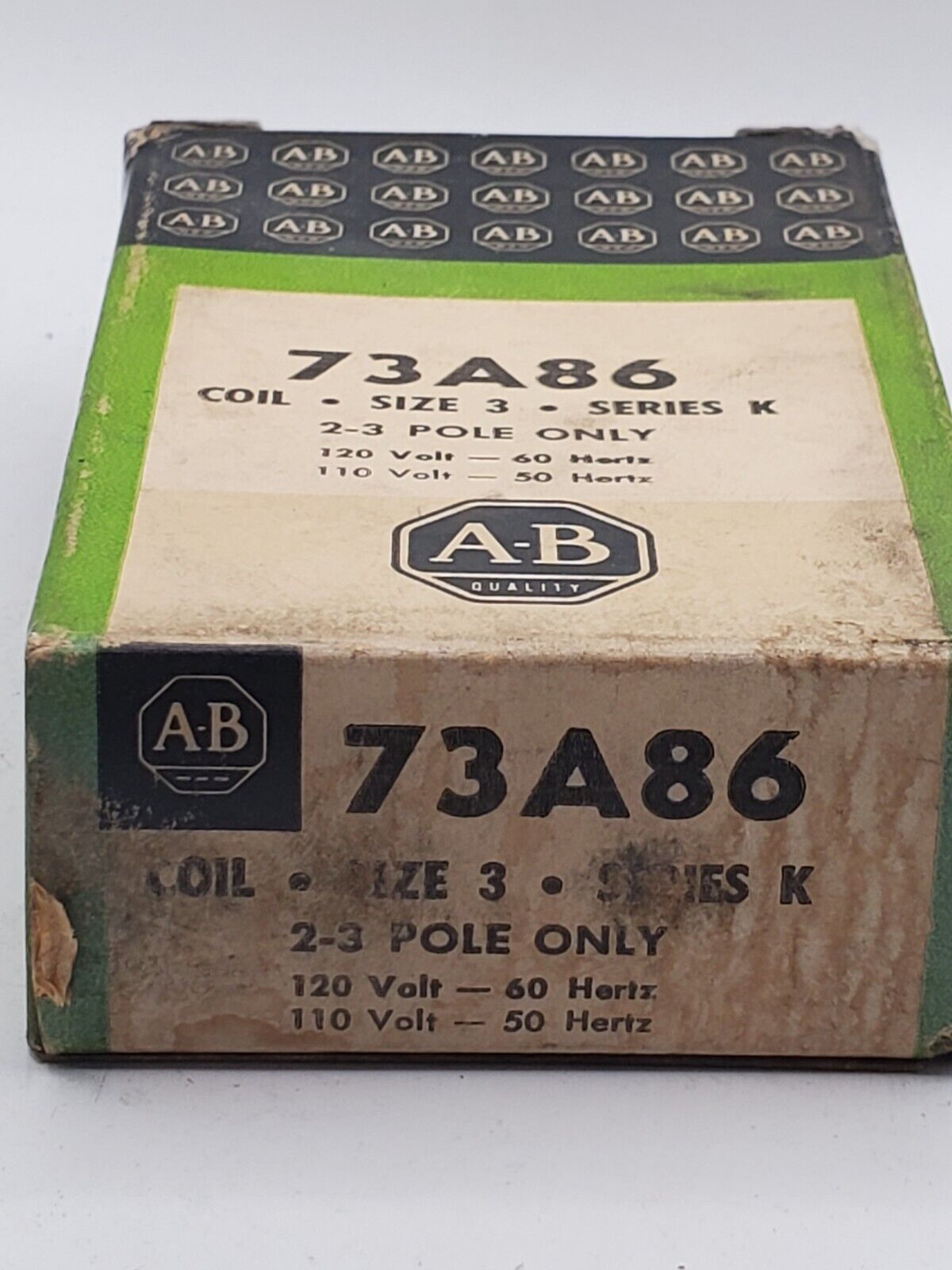 Allen Bradley 73A86 COIL•120VAC•SIZE 3  New Old Stock