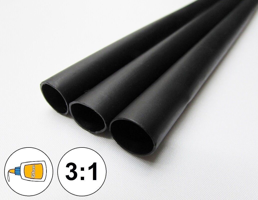3/6/10 feet Heat Shrink Tube Lot 3:1 Adhesive Glue Dual Wall marine grade Tubing
