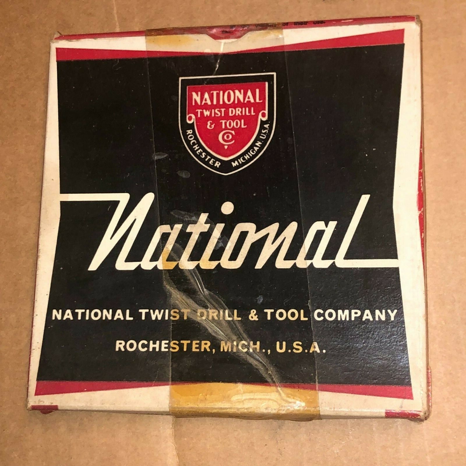 NOS Vintage National Twist Drill METAL SLITTING SAW 5X5/32X1 G67 SUPER-TEM SIDE