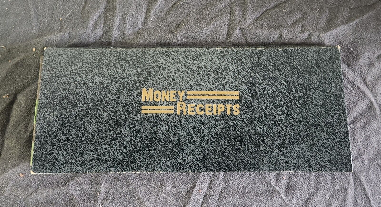 Vintage Money Receipt Book - Made In USA - Stub Tite- Springfield Photo Mount