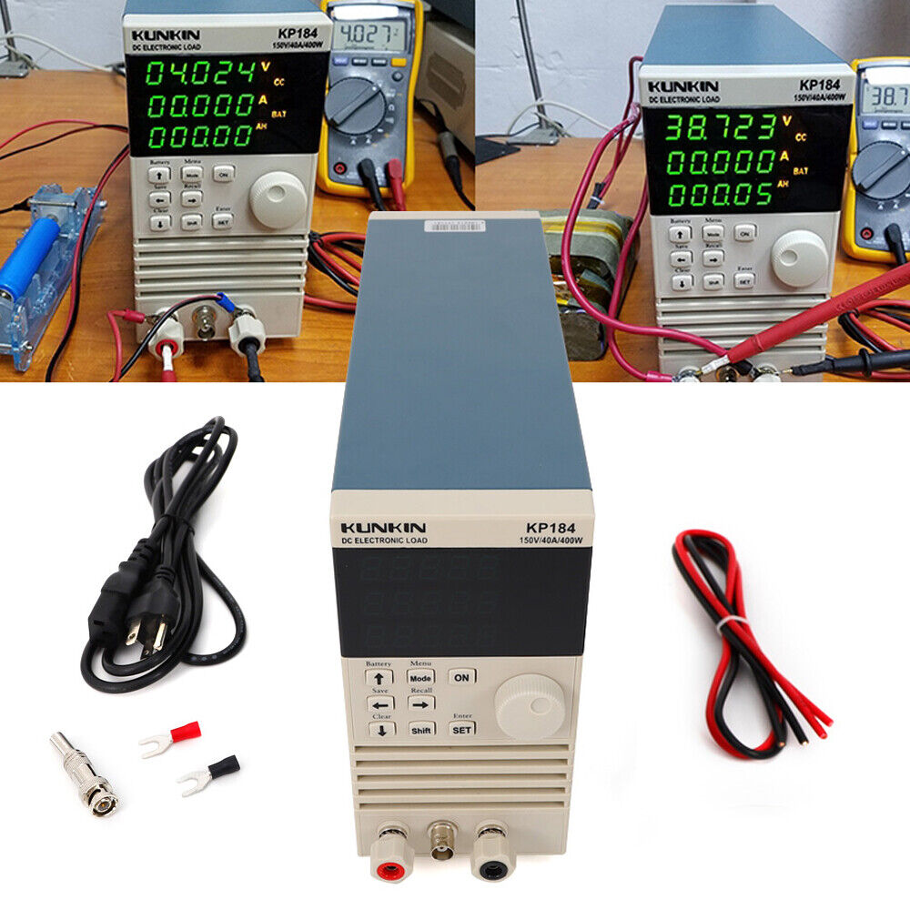 400W Electronic Load Battery Capacity Tester Internal Resistance Power Testing