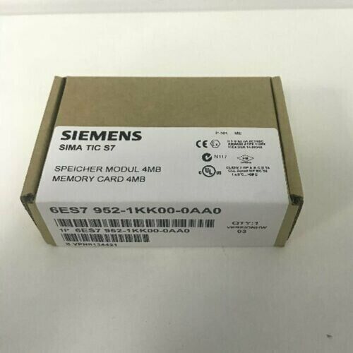 New Siemens 6ES7952-1KK00-0AA0 6ES7 952-1KK00-0AA0 SIMATIC S7, Memory Card