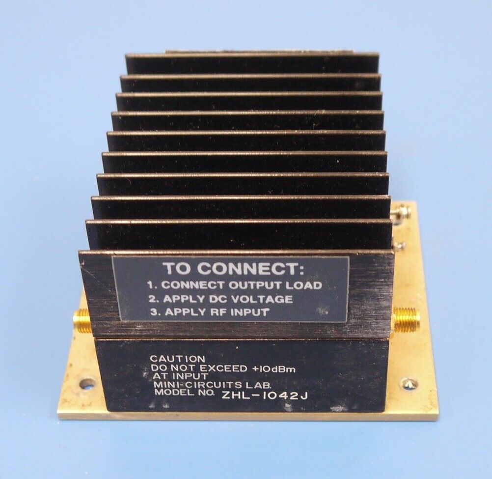Mini-Circuits ZHL-1042J SMA Medium Power Amplifier 10-4200MHz 50 Ohm