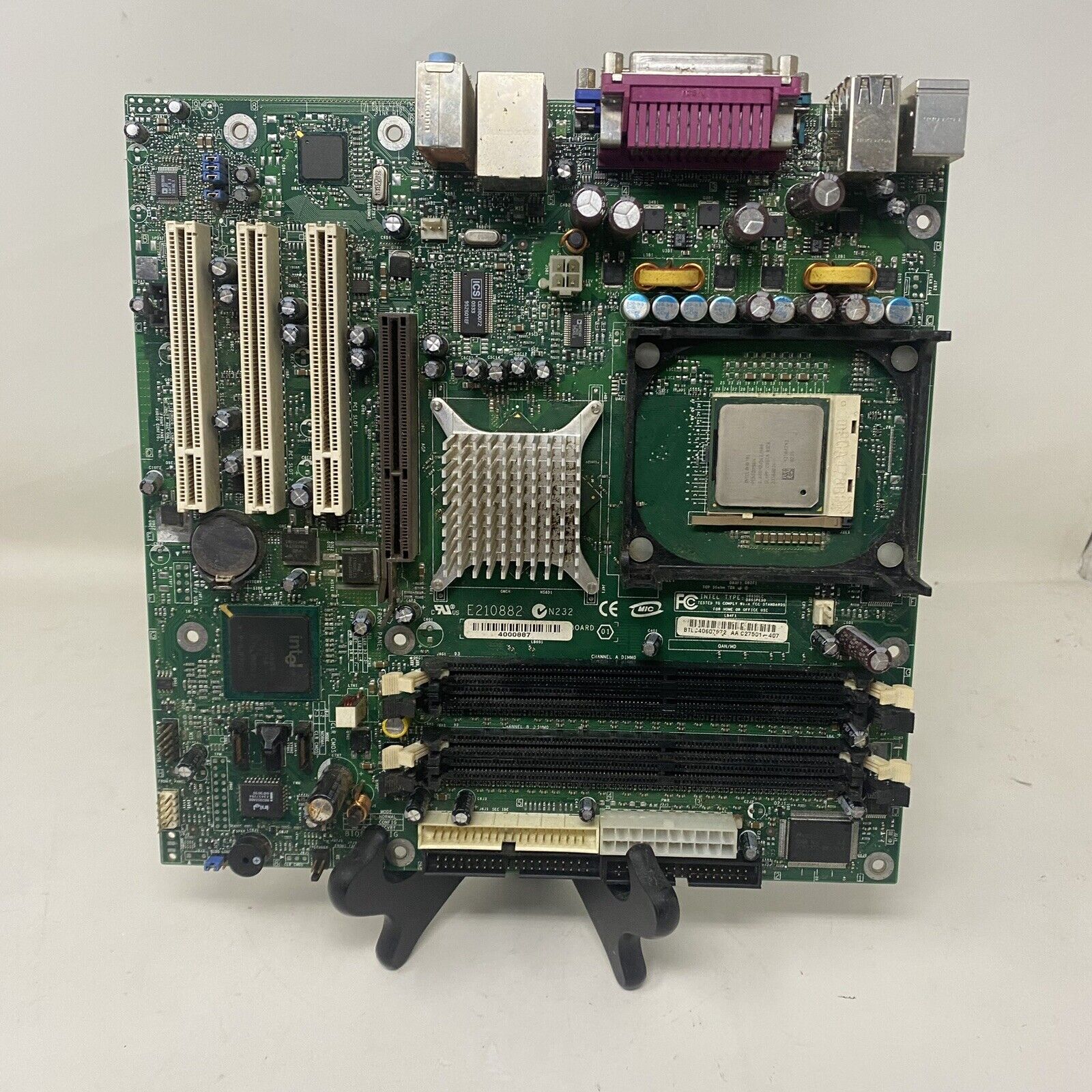 Intel E210882 Desktop Integrated Motherboard Intel Pentium 4 2.6GHz 2x 256mb DDR