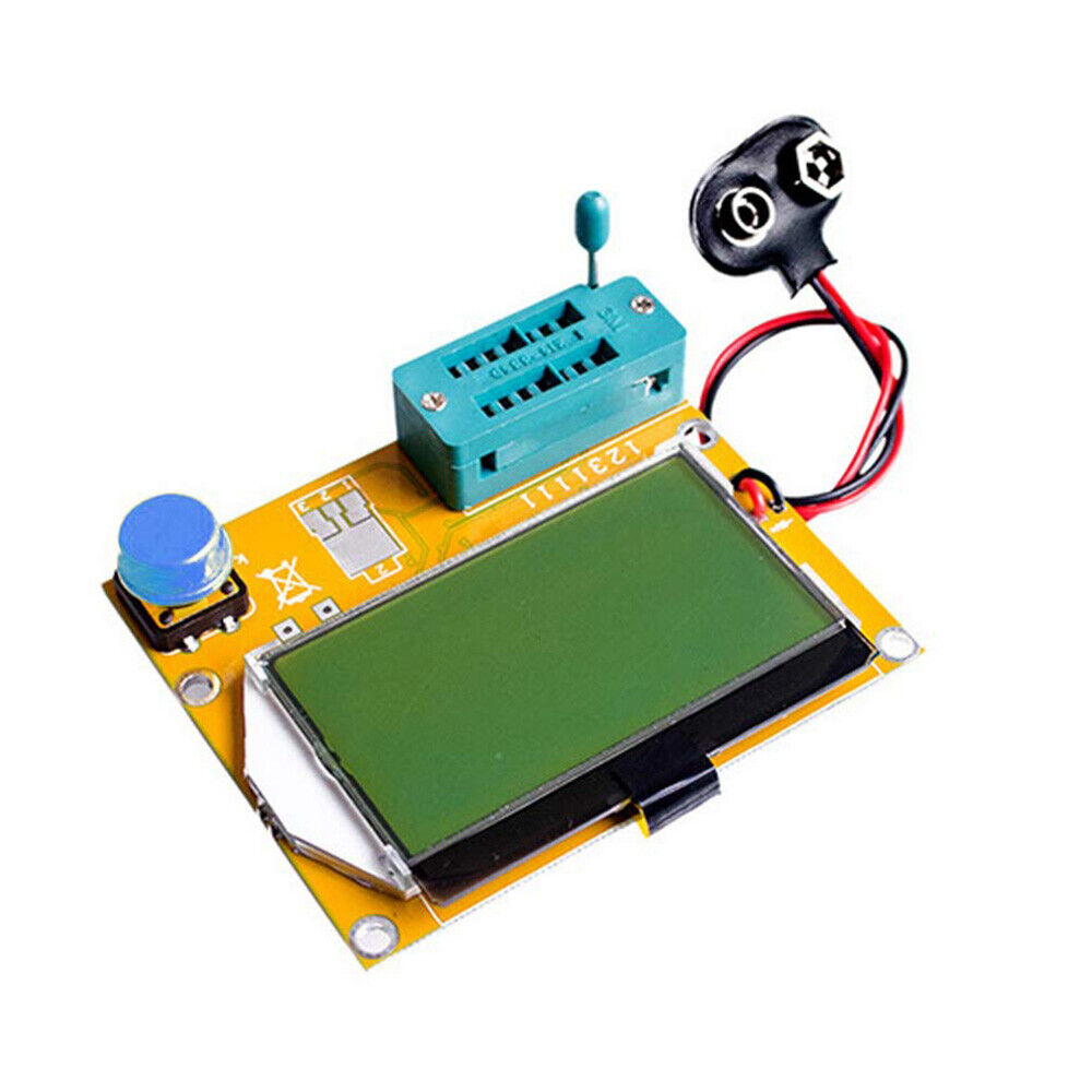 Digital Transistor Tester Diode Triode Resistance Capacitance ESR Meter w/ Shell