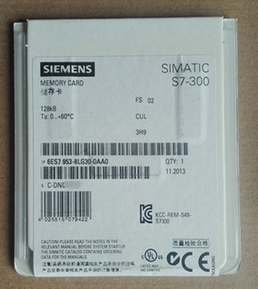 New Siemens  SIMATIC S7 Micro Memory Card 6ES7953-8LG30-0AA0 6ES7 953-8LG30-0AA0