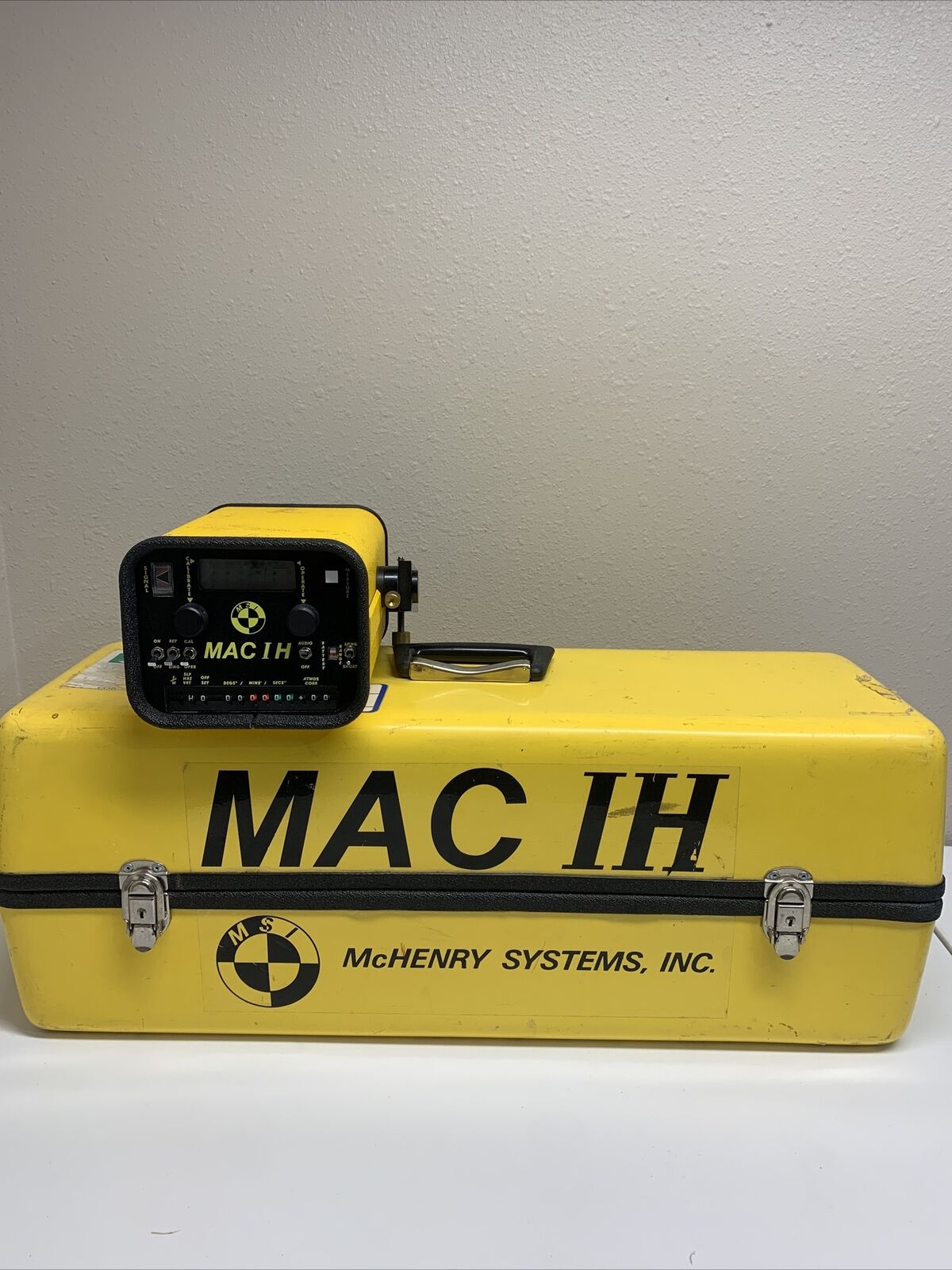 VINTAGE MSI McHenry Systems MAC IH ELECTRONIC DISTANCE METER SURVEYING