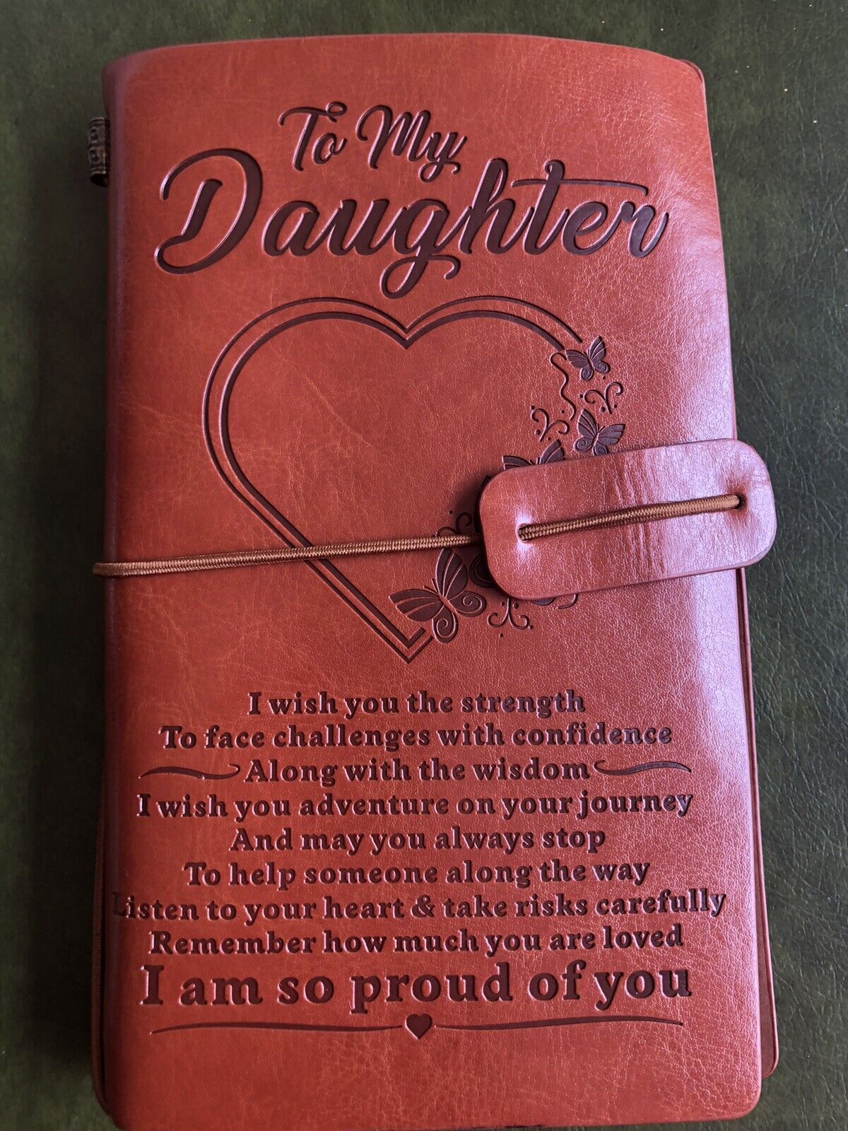 Vintage Journal Blank Pages for a Mother to write to Daughter