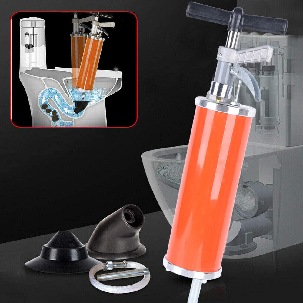 Air Pressure Pipe Clean Pipe Cleaning Water Ram 4 Rubber Cone Drain Cleaner