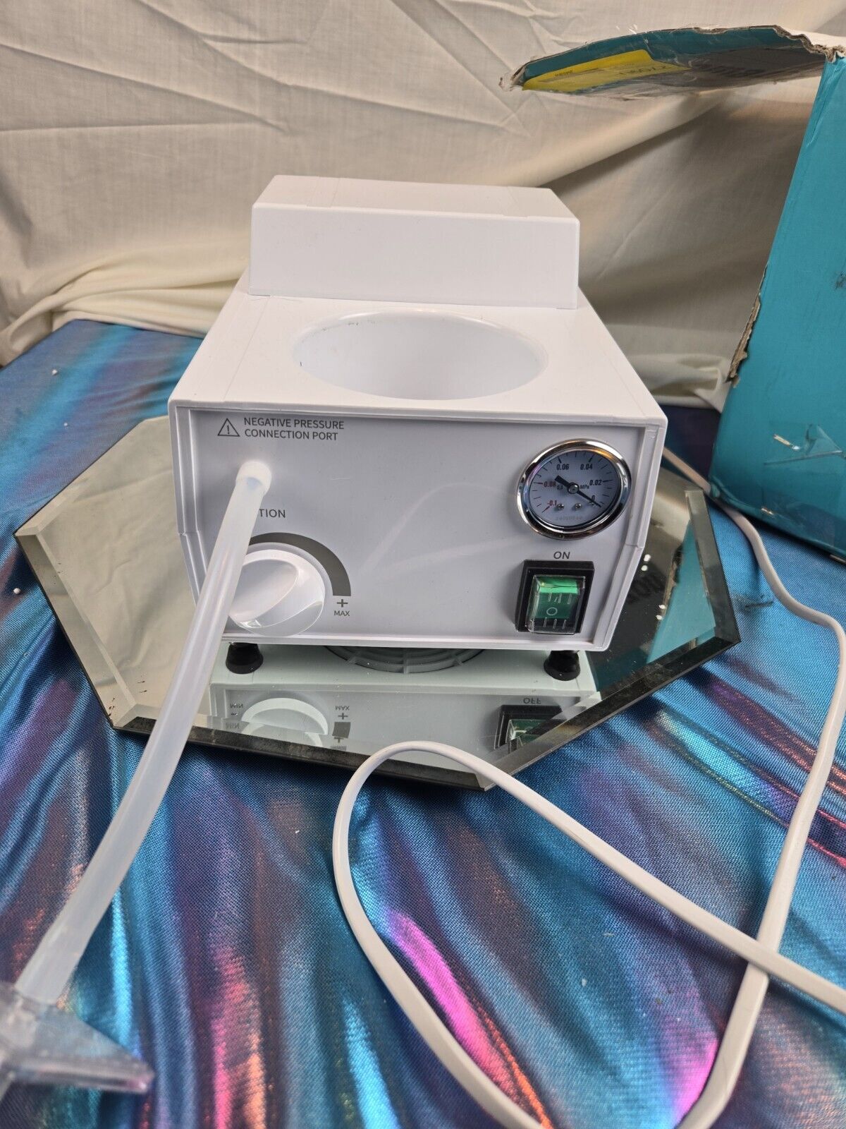 Portable Phlegm Suction Unit Emergency Medical Vacuum Aspirator Machine H003-B
