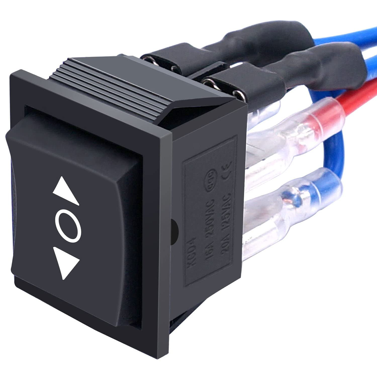 12V Polarity Reverse Switch Momentary 6 Pin (On)-Off-(On) RV Jack Switch Motor 