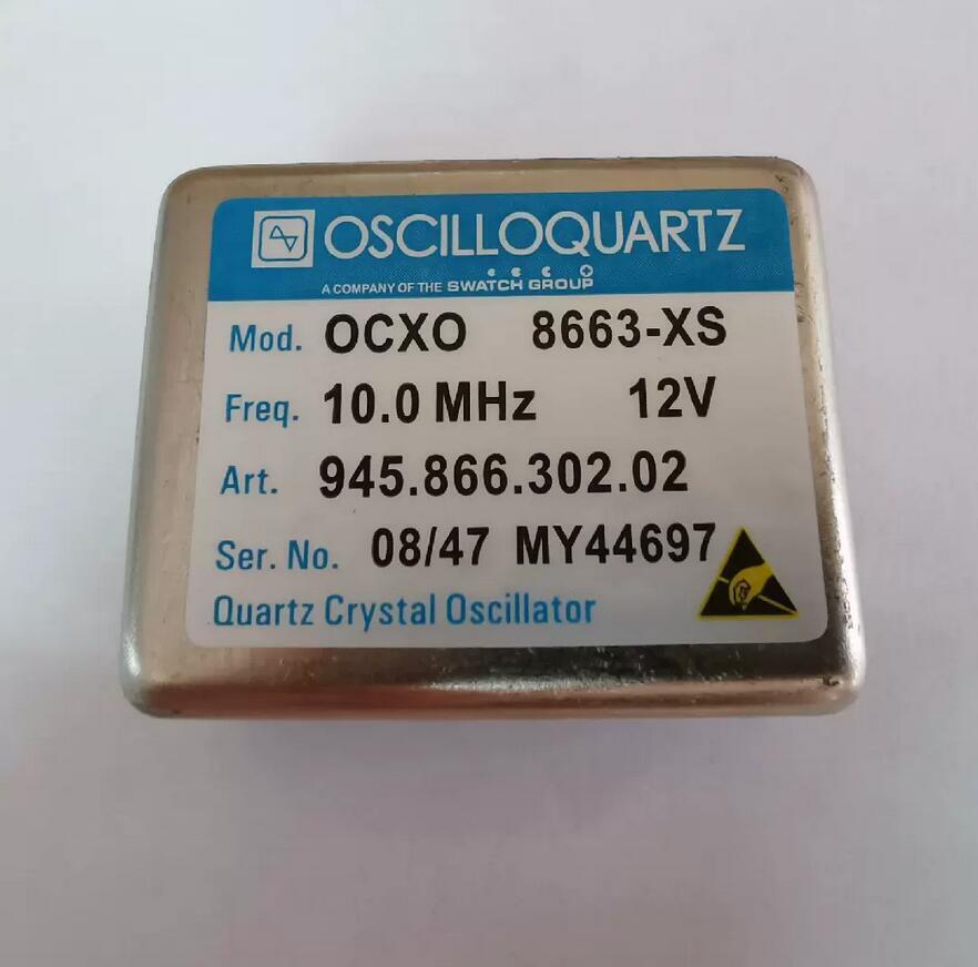 1PC  Sinewave  Crystal Oscillator  8663-XS 10MHz 12V