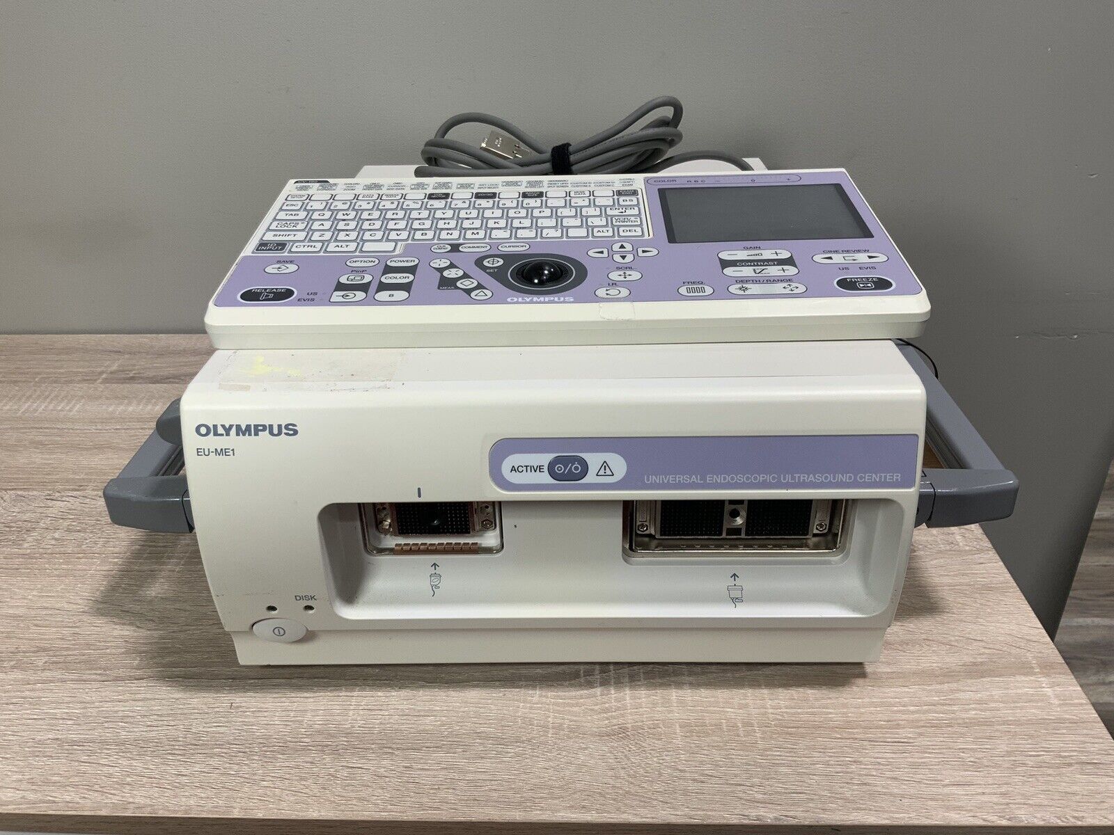 Olympus EU-ME1 Endoscopy Ultrasound Processor w/ MAJ-1710 Keyboard 
