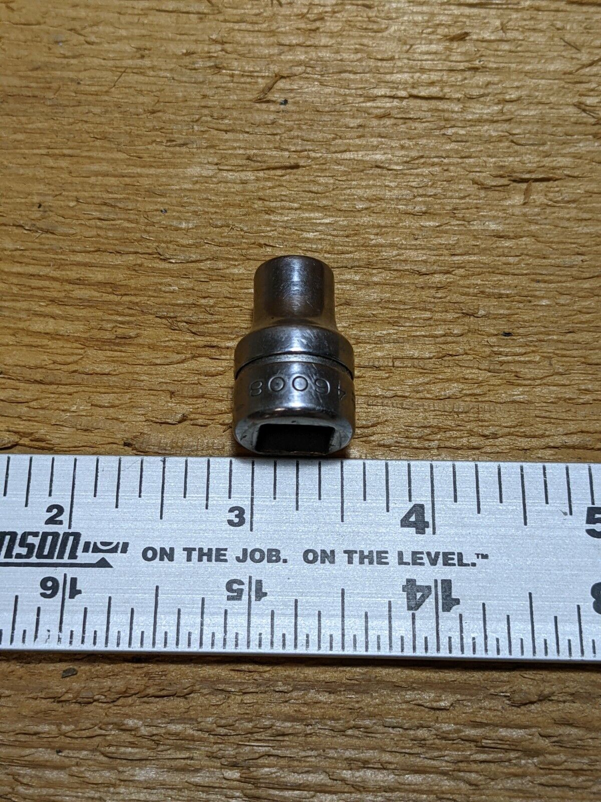Vintage Duro - Chrome 8mm Socket 46008 Made in the USA 