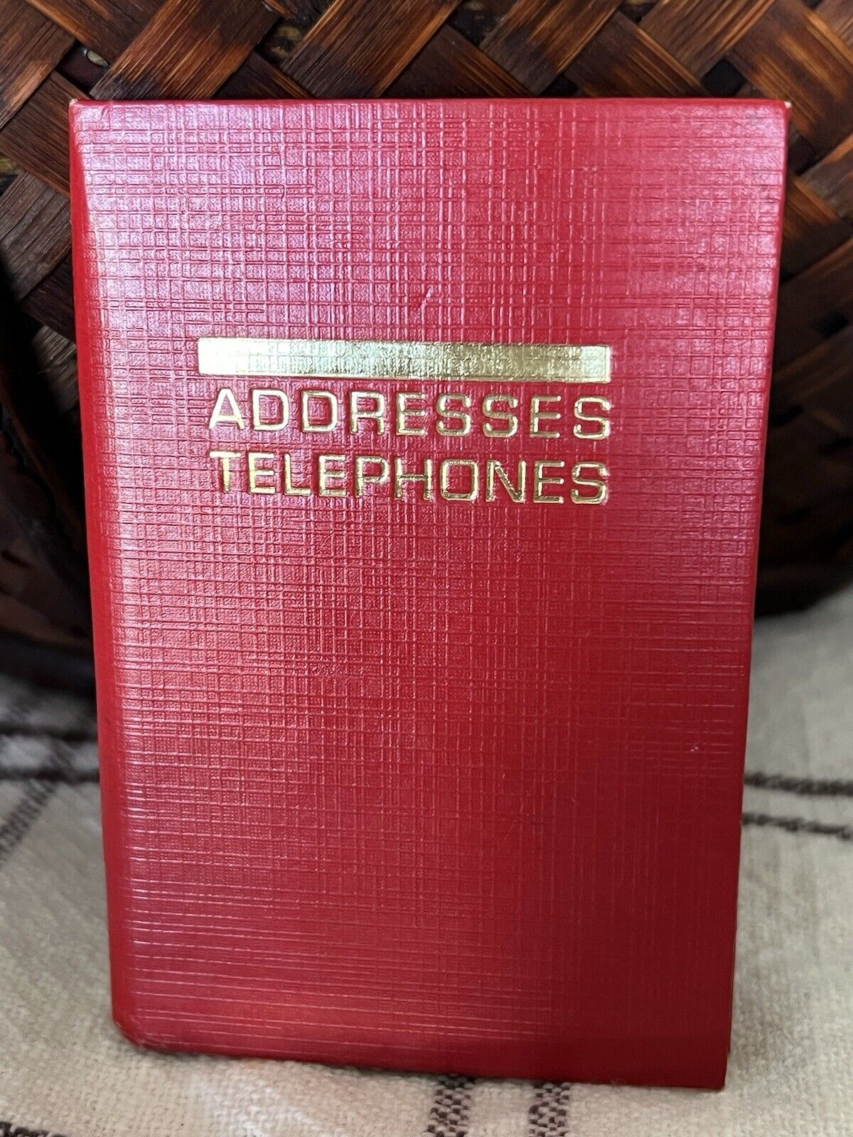 Vintage Vernon Royal Address Book Unused