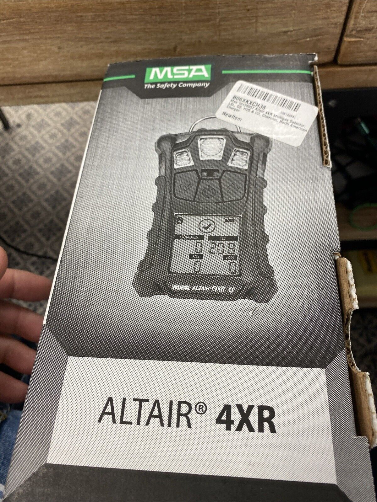 MSA Altair 10178557 4XR Multigas (LEL, O2, Co, H2S) Detector
