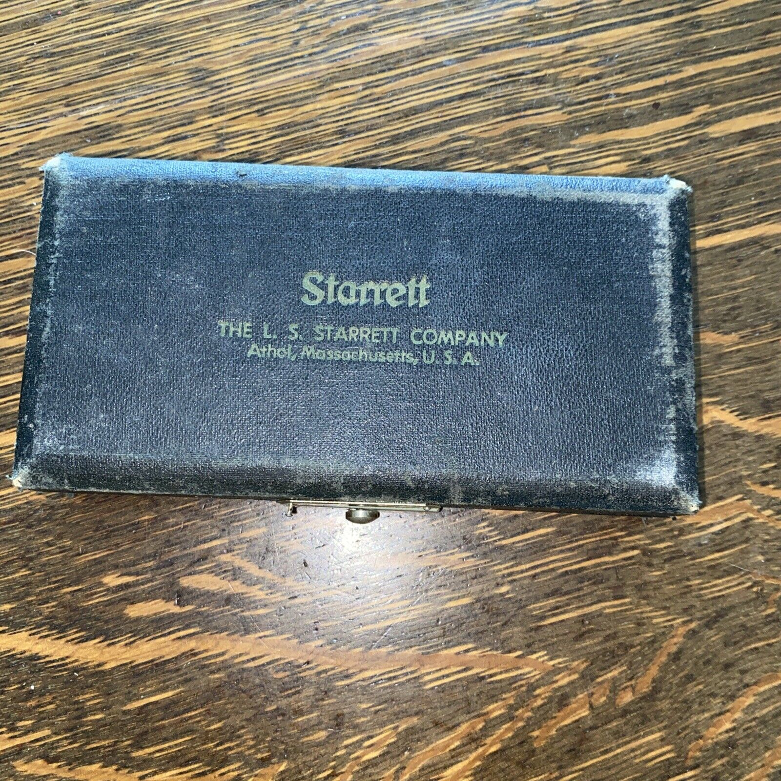 Vintage Starret Micrometer Caliper 