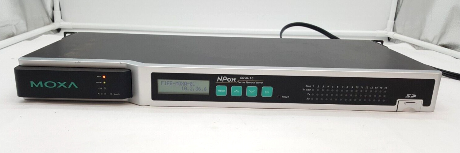 MOXA NPort 6650-16 Secure Terminal Device Server