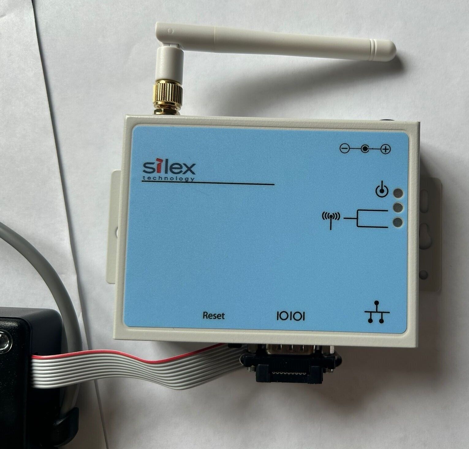 Silex Technologies- SX-500 Serial Server With Adapter- 5500 EKG WiFi Wireless