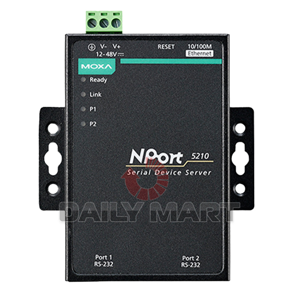 New In Box MOXA NPort5210 RS232 Serial Device Server