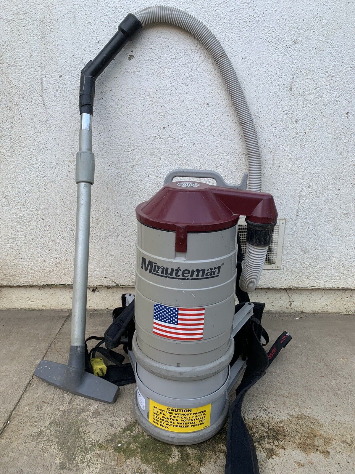 Minuteman C84790-00 Commercial Backpack Vacuum Cleaner Janitorial Local Pickup