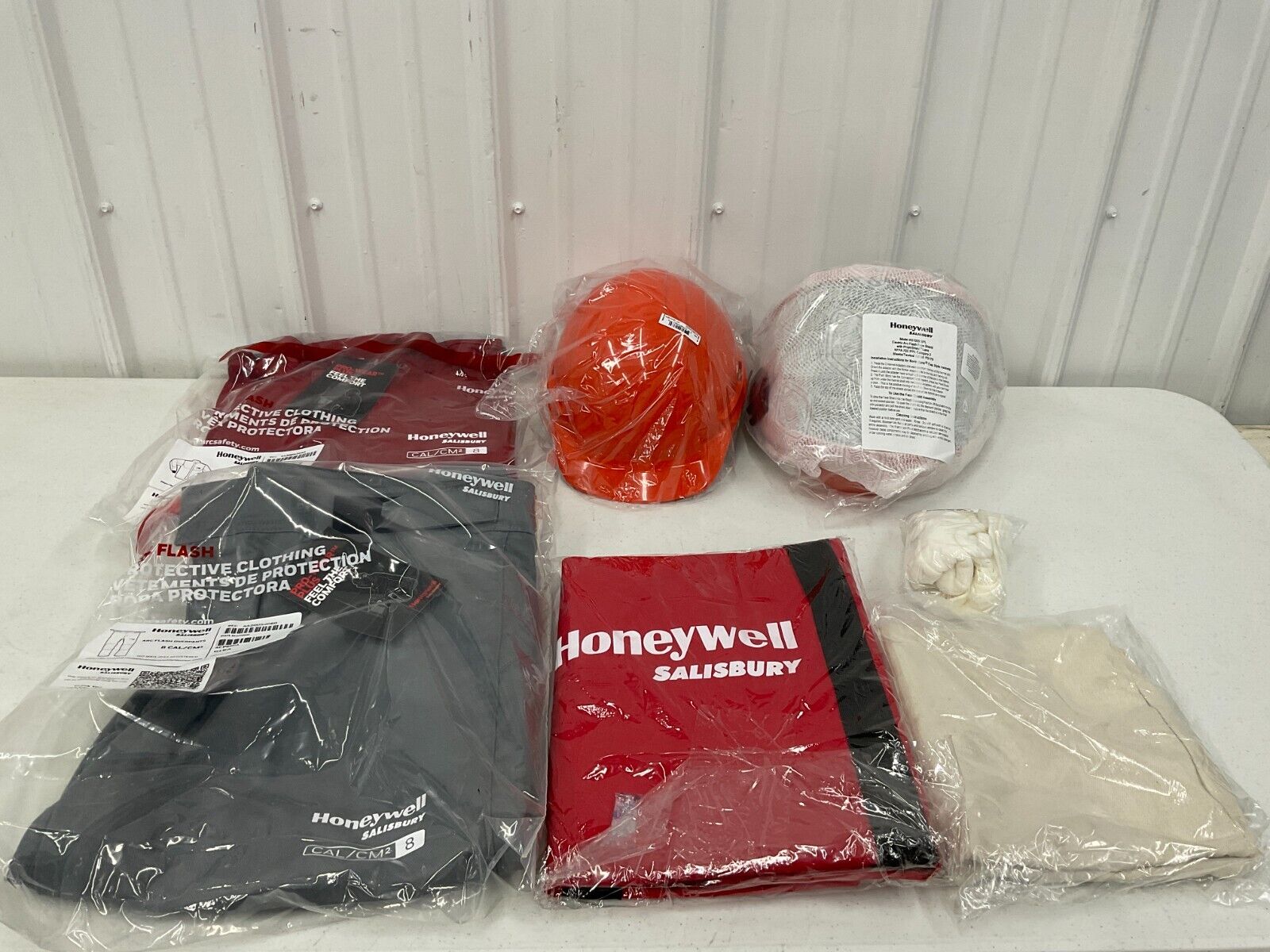 Honeywell Salisbury SKCA8RGL-WB Size L 8 Cal/Sq Cm ATPV Arc Flash Clothing Kit