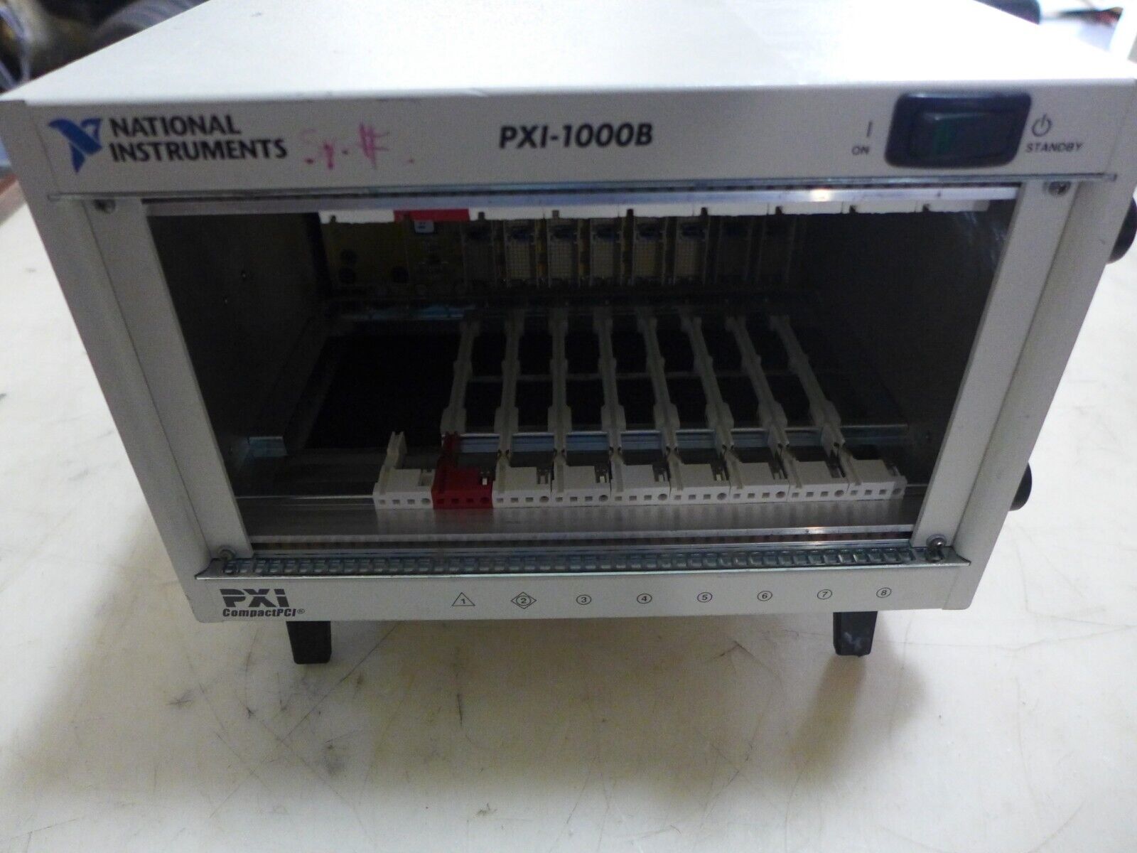 NATIONAL INSTRUMENTS PXI-1000B 8 SLOT CHASSIS PXI MAINFRAME  V198