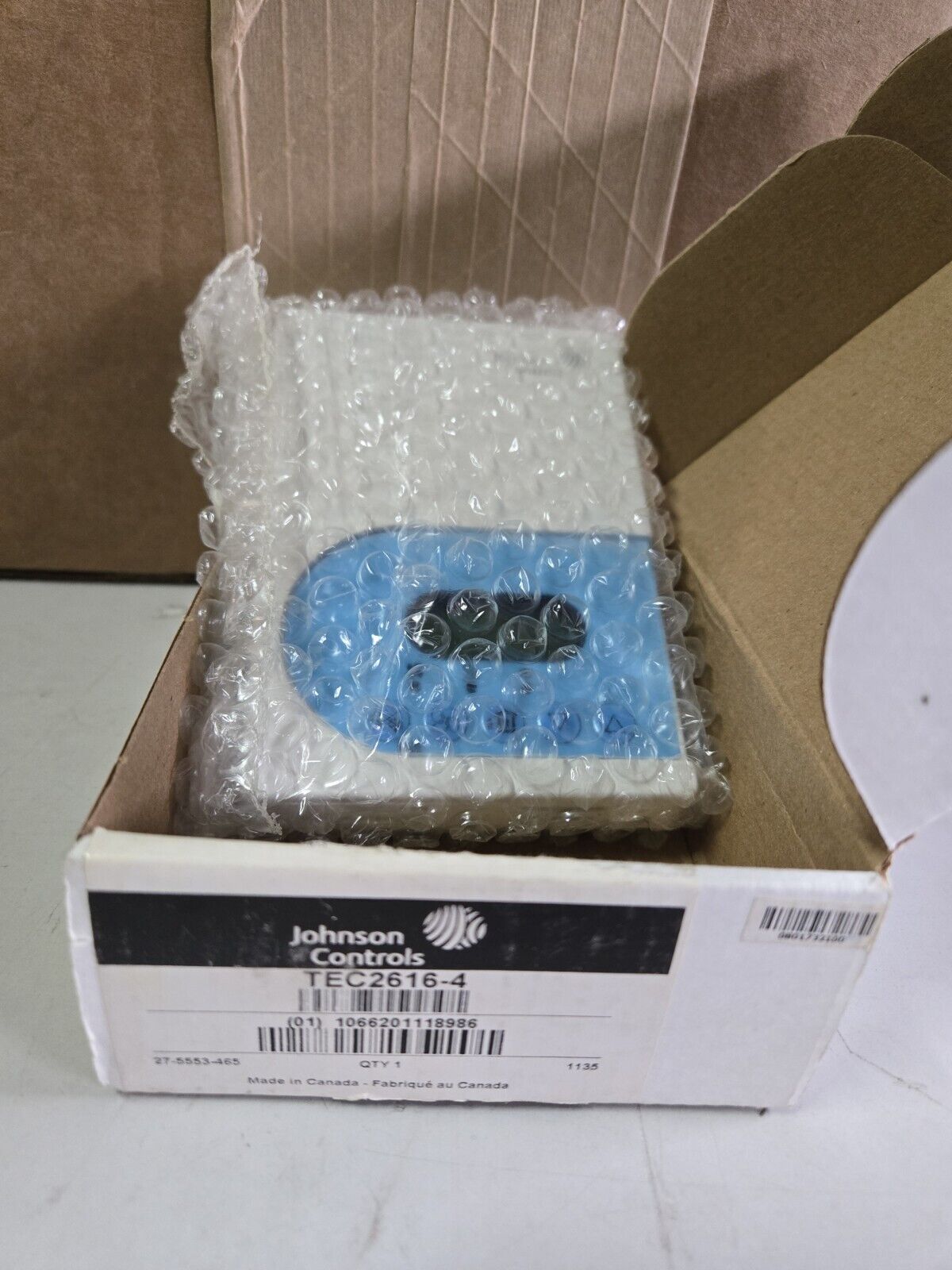 *New in Box* Johnson Controls TEC2616-4 Zone Thermostat BACnet MS/TP
