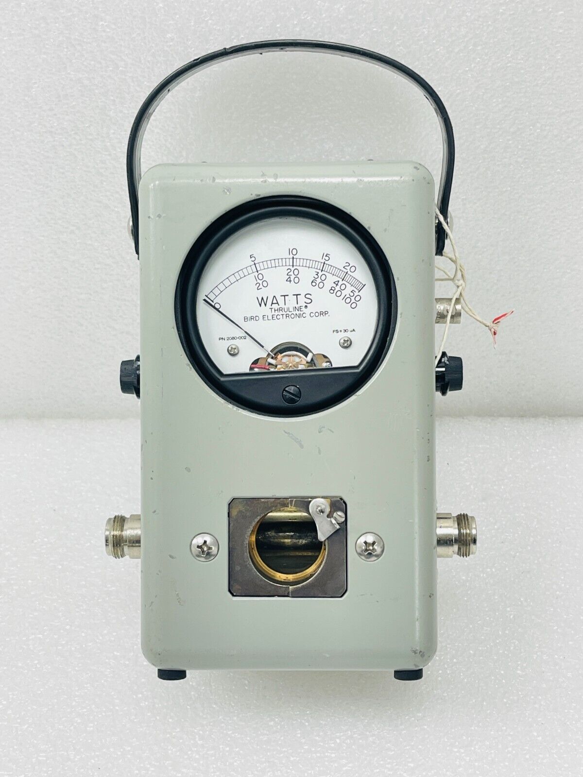 Vintage Bird Watts Thruline Wattmeter-VSWR Indicator / FOR PARTS - READ