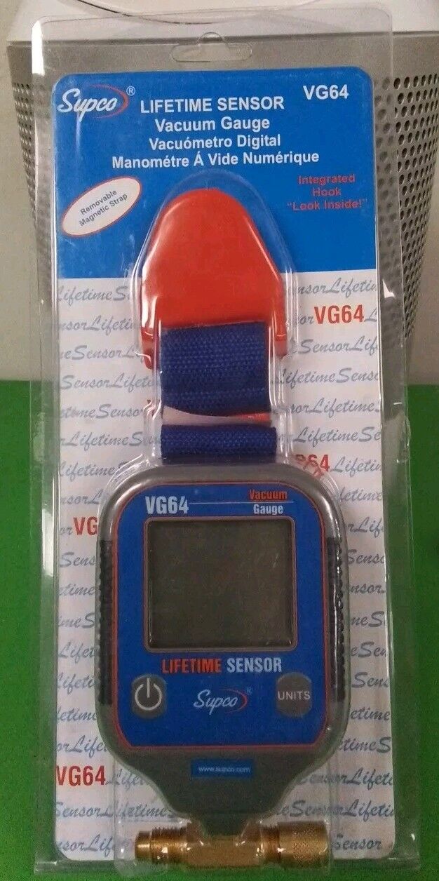 Excellent Condition DIGITAL VACUUM GAUGE Professional Series SUPCO VG64