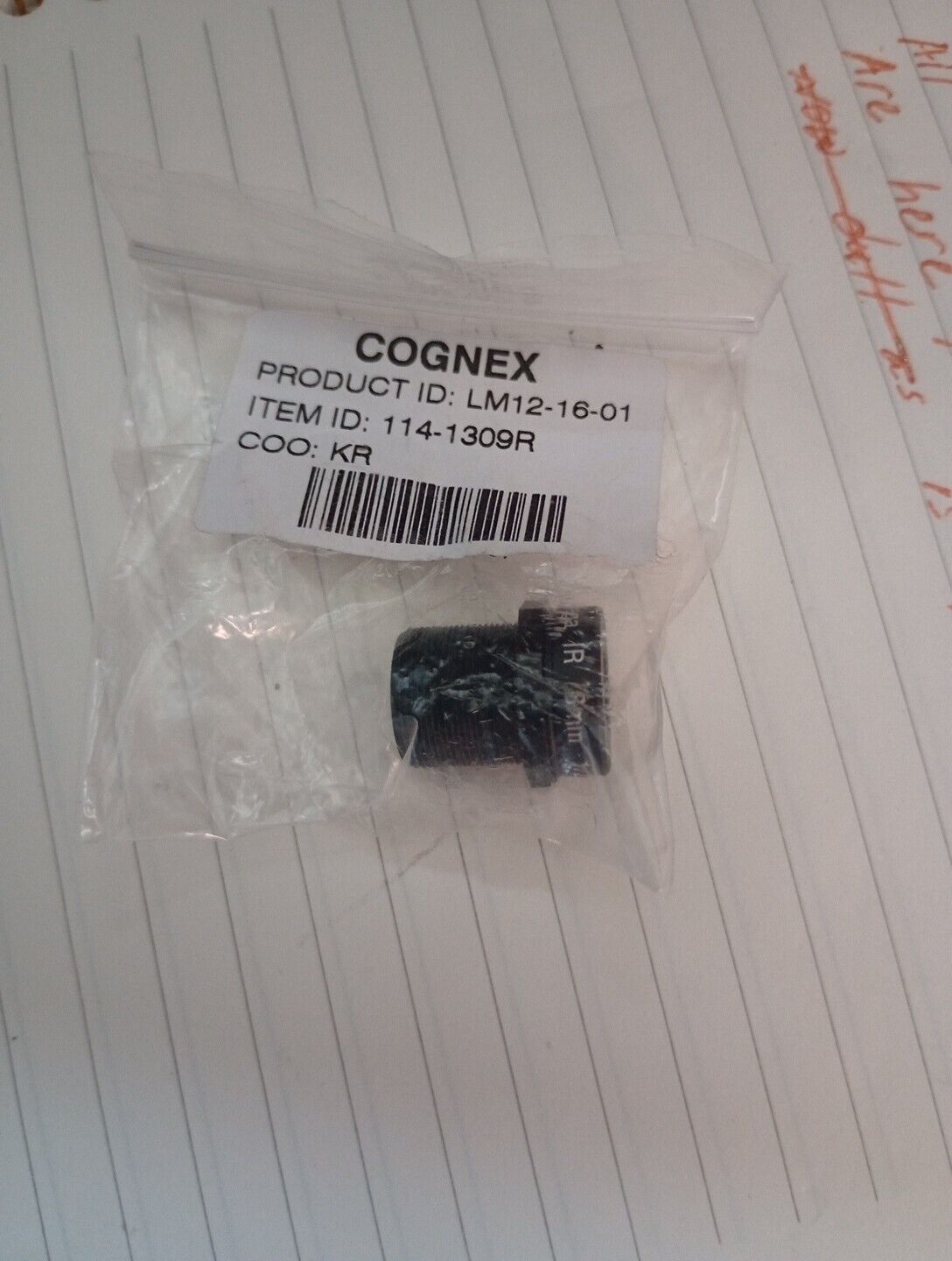 Cognex LM12-16-01