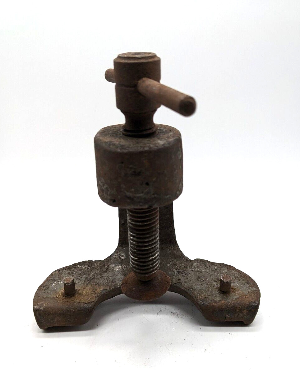 Vintage/Antique Cast Iron Bearing Press?