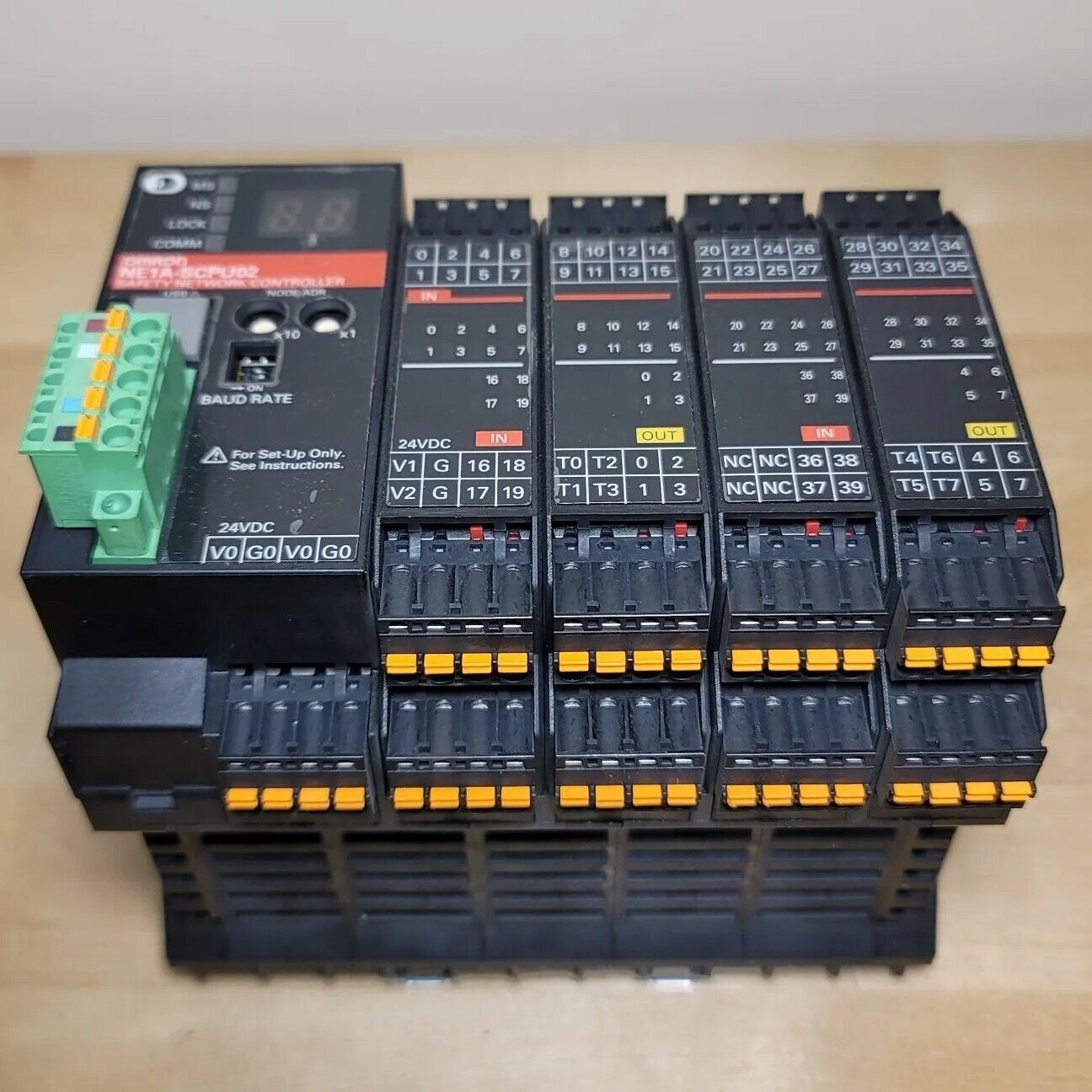 Omron NE1A-SCPU02 Safety Network Controller Version 2