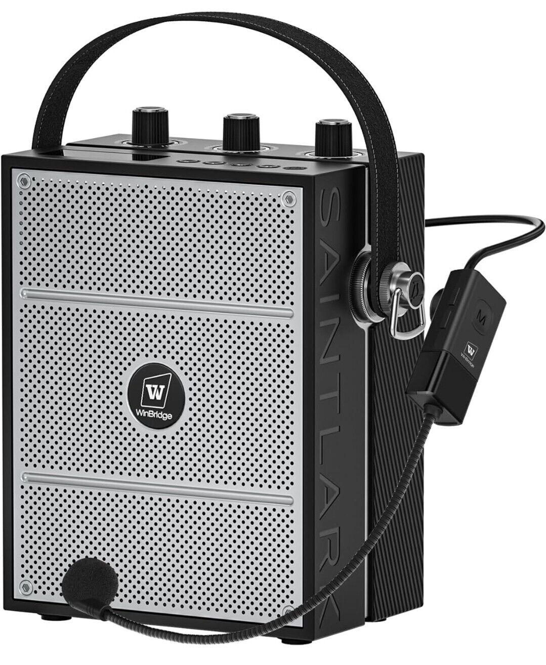 40W Wireless Voice Amplifier Portable Bluetooth 5.3 PA System