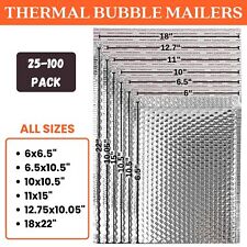Thermal Bubble Mailer Bags, Waterproof Insulated Shipping Bags picture