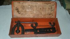 Vintage Imperial Brass Mfg # 93-F Flaring Tool in metal case ~ Used picture