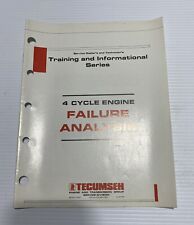 Tecumseh Vintage 695590 4 Cycle Engine Failure Analysis Manual Picture Book picture