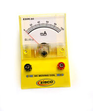 Eisco Labs Analog Ammeter, DC Current Meter, 0 - 100 milliamp, 2mA Resolution picture