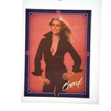 Authentic VINTAGE Cheryl Ladd Transfer Iron On picture