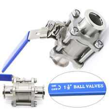 Vacuum Ball Valve KF40 Both Side Kf-40 Flange Stainless For Chemical Industry picture